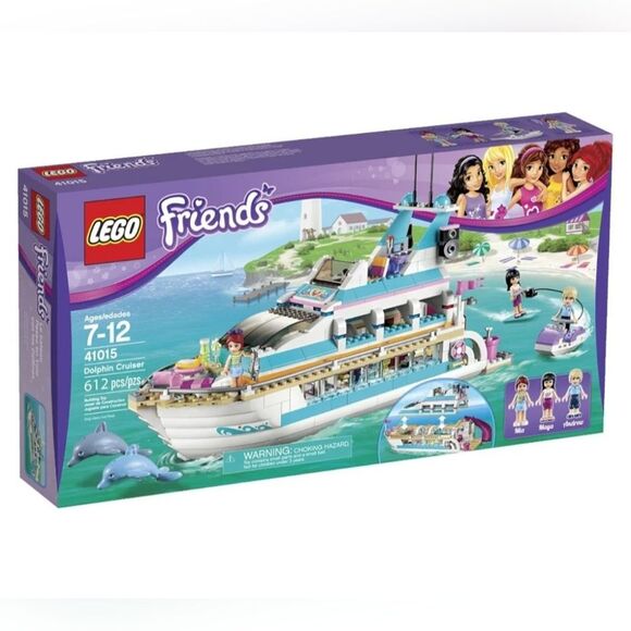Lego Friends 41015 Dolphin Cruiser 612 pieces ages 7-12 Instructions included - Picture 1 of 9